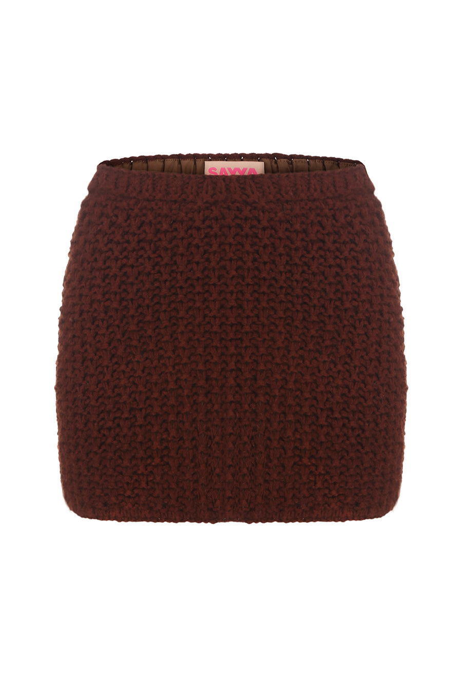 KNITTED MINI SKIRT