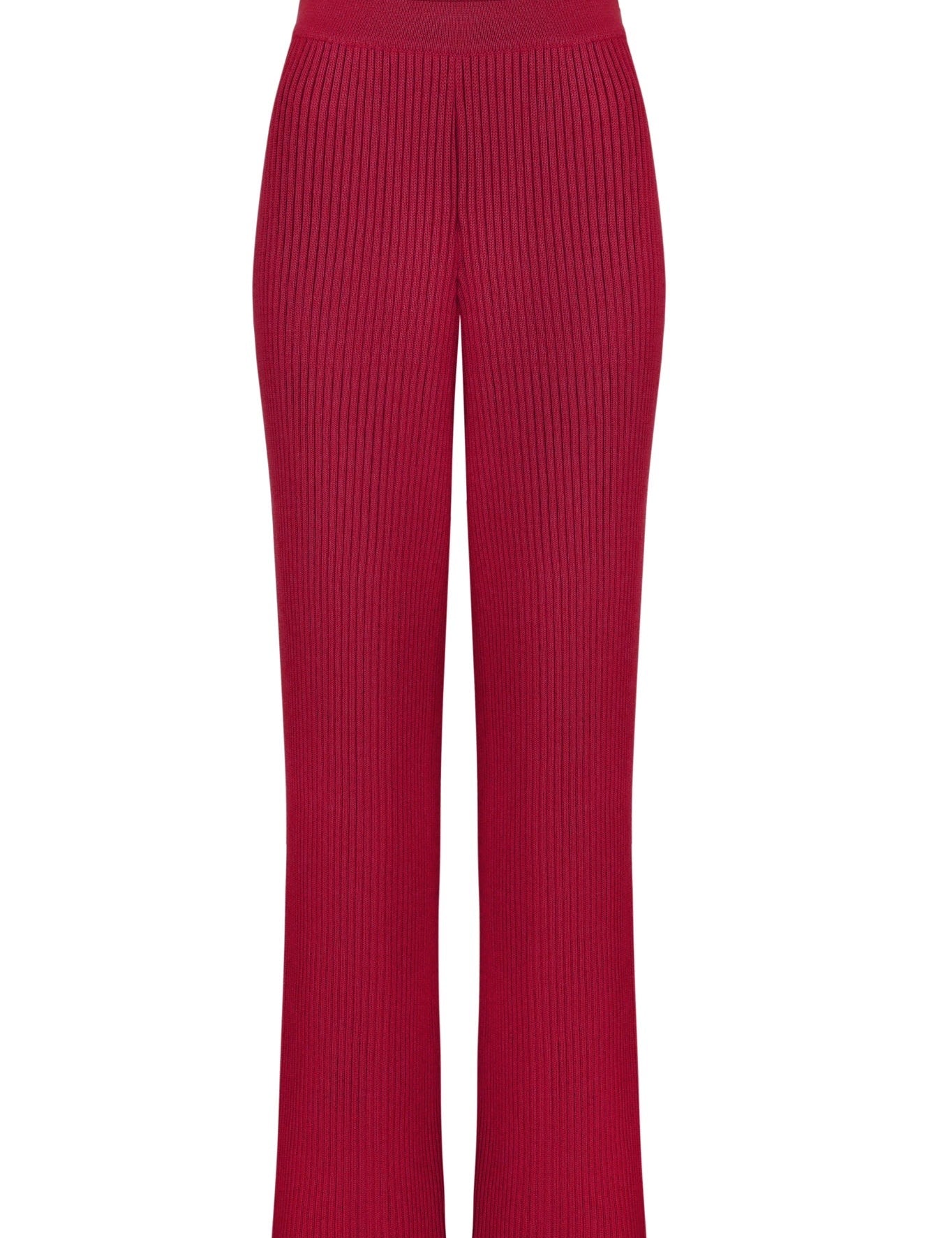 Knitted trousers(FW1421)