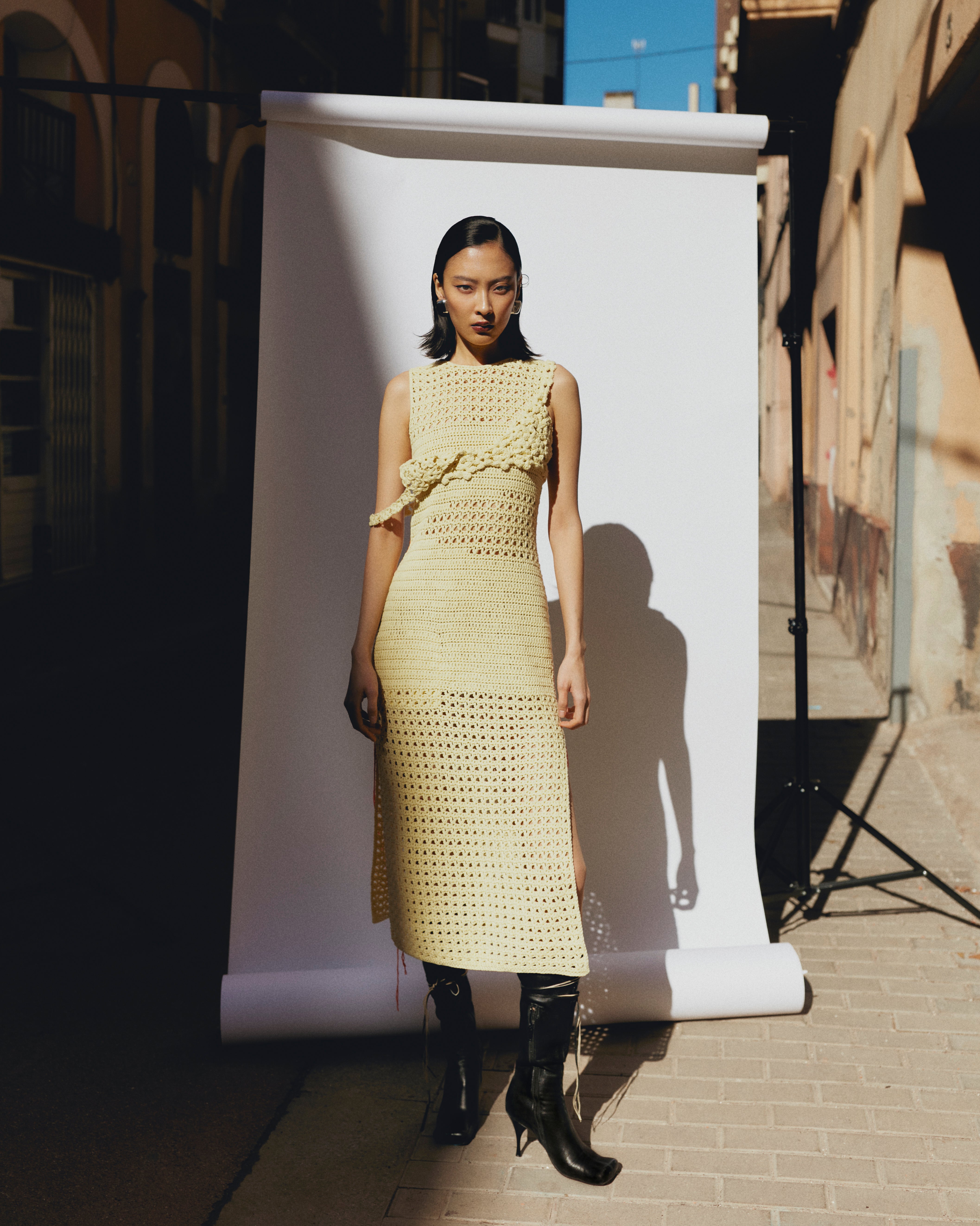 Crochet dress(SS1587)