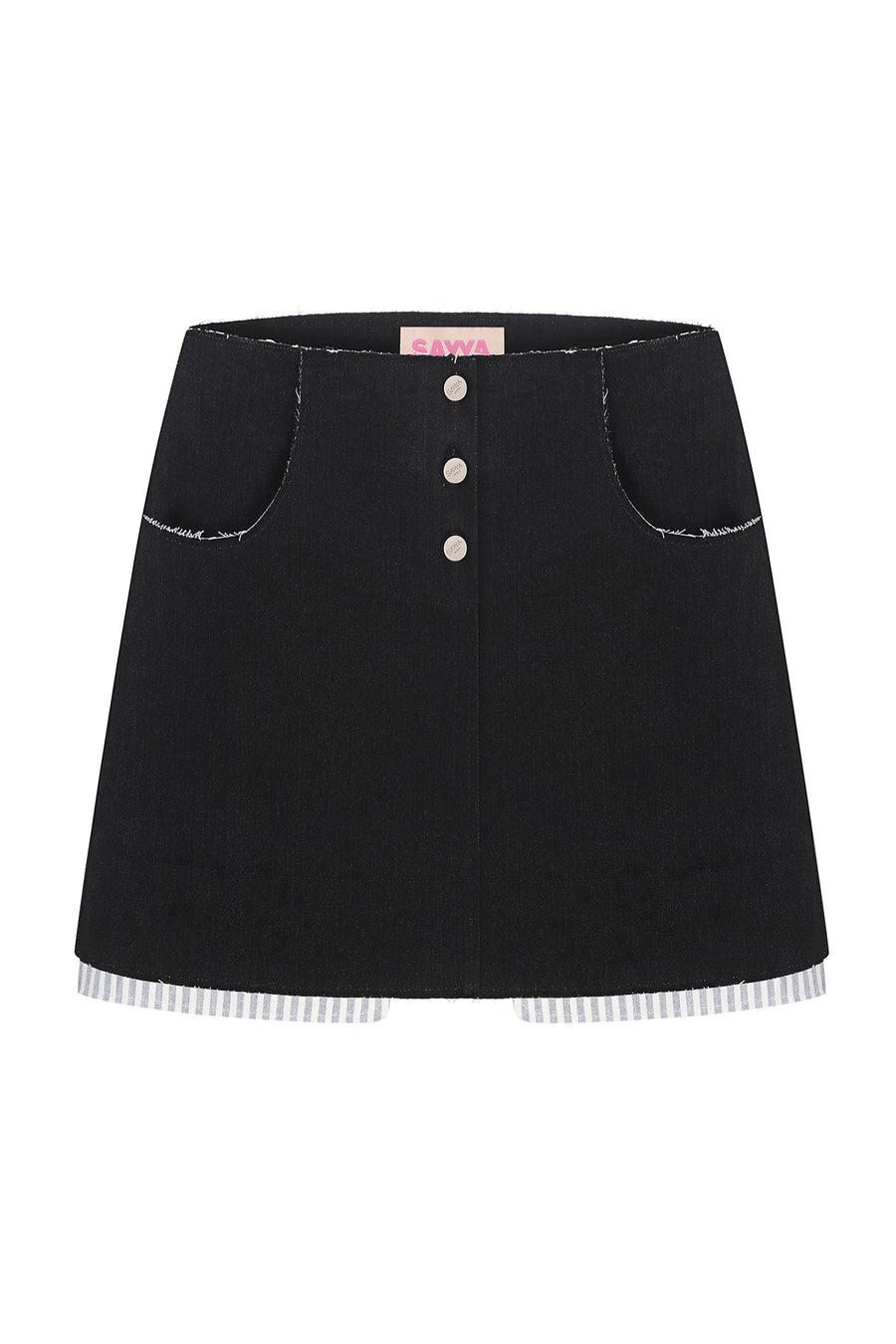 DENIM MINI SKIRT