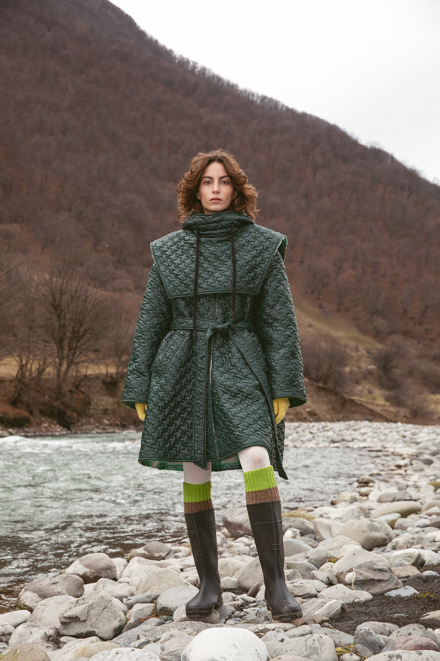 Quilted coat