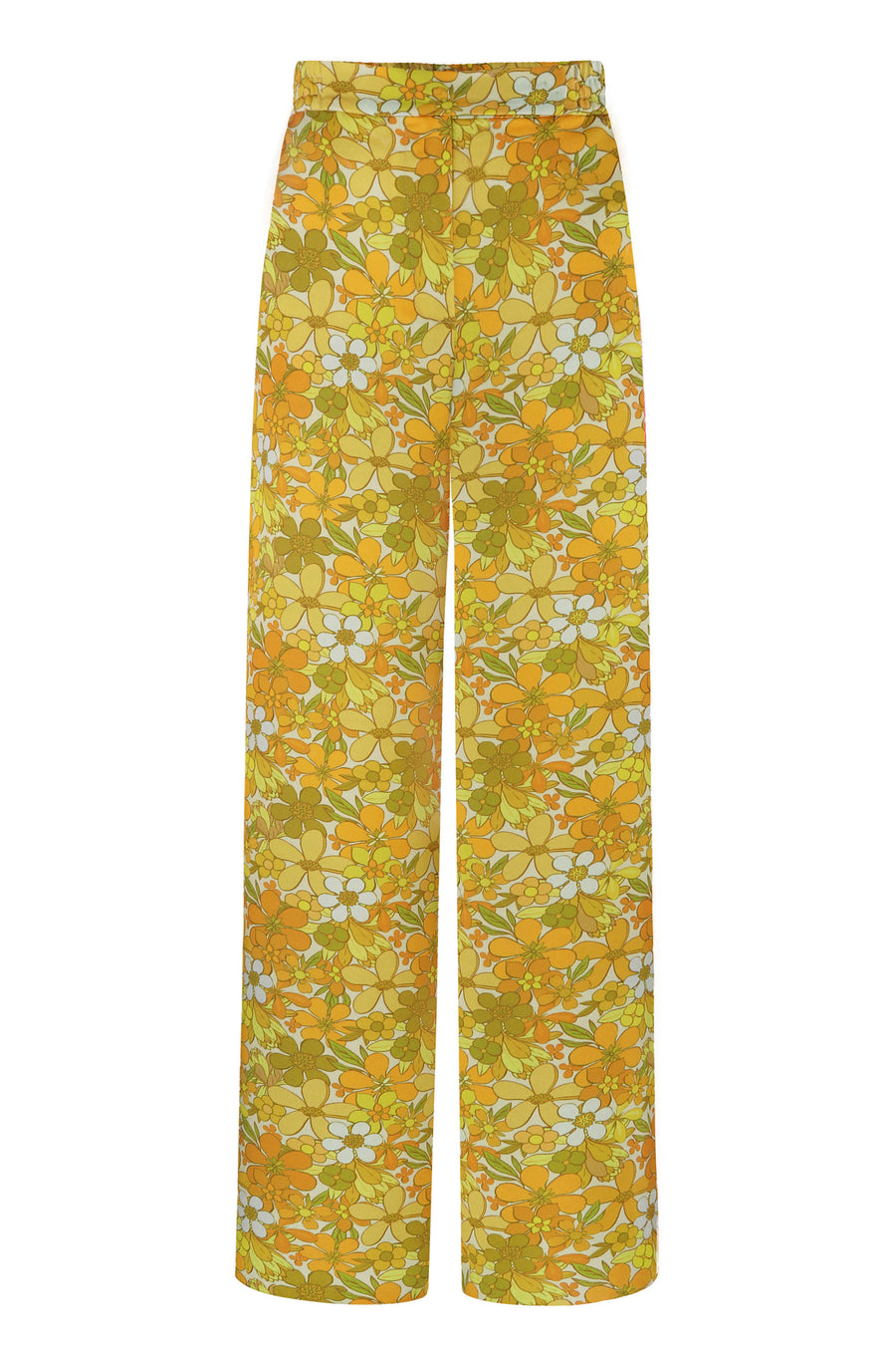 Print palazzo pants