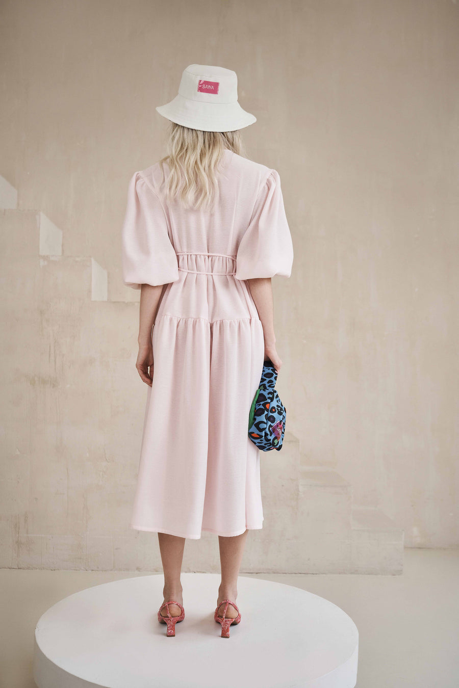AIRY WRAP DRESS