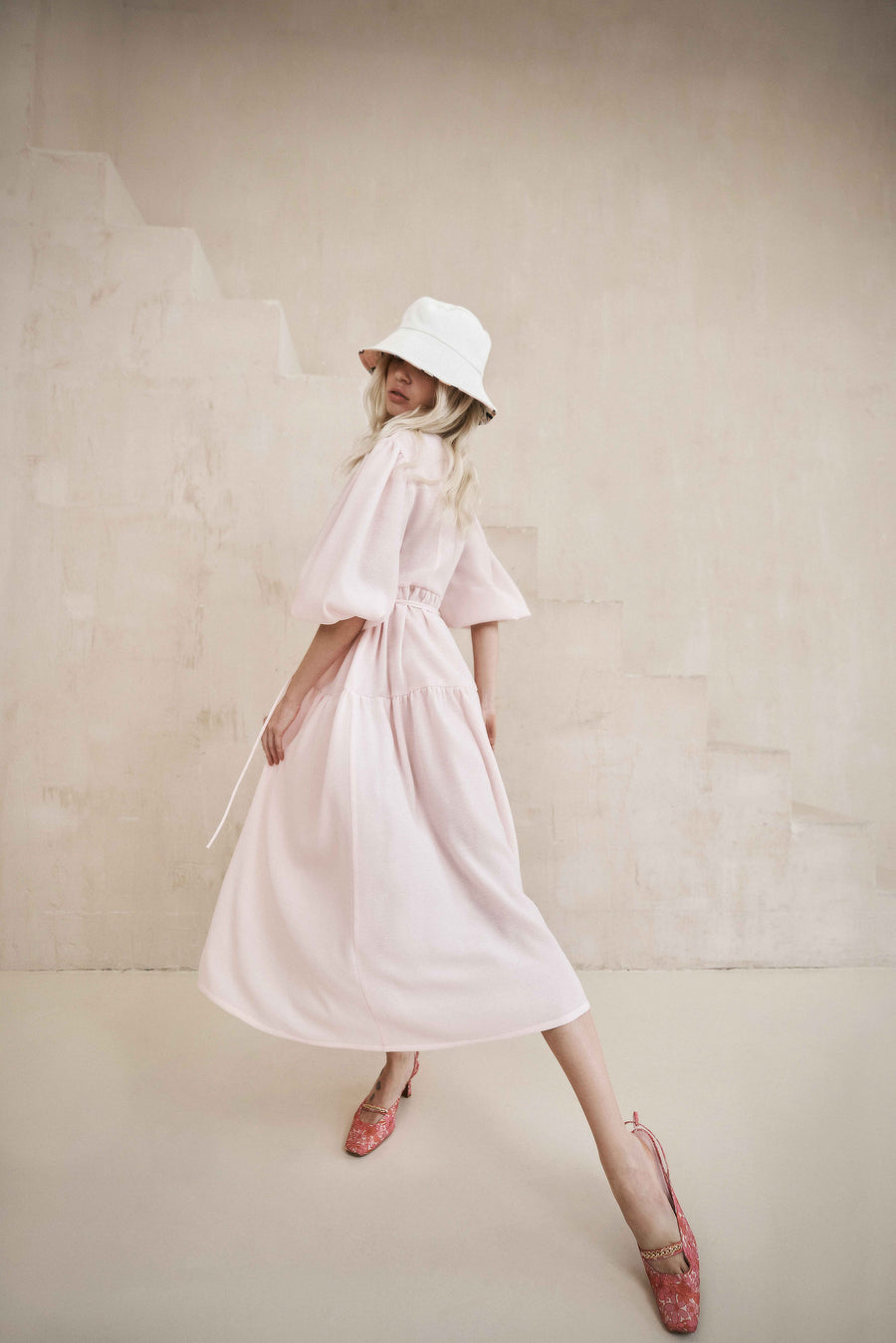 AIRY WRAP DRESS