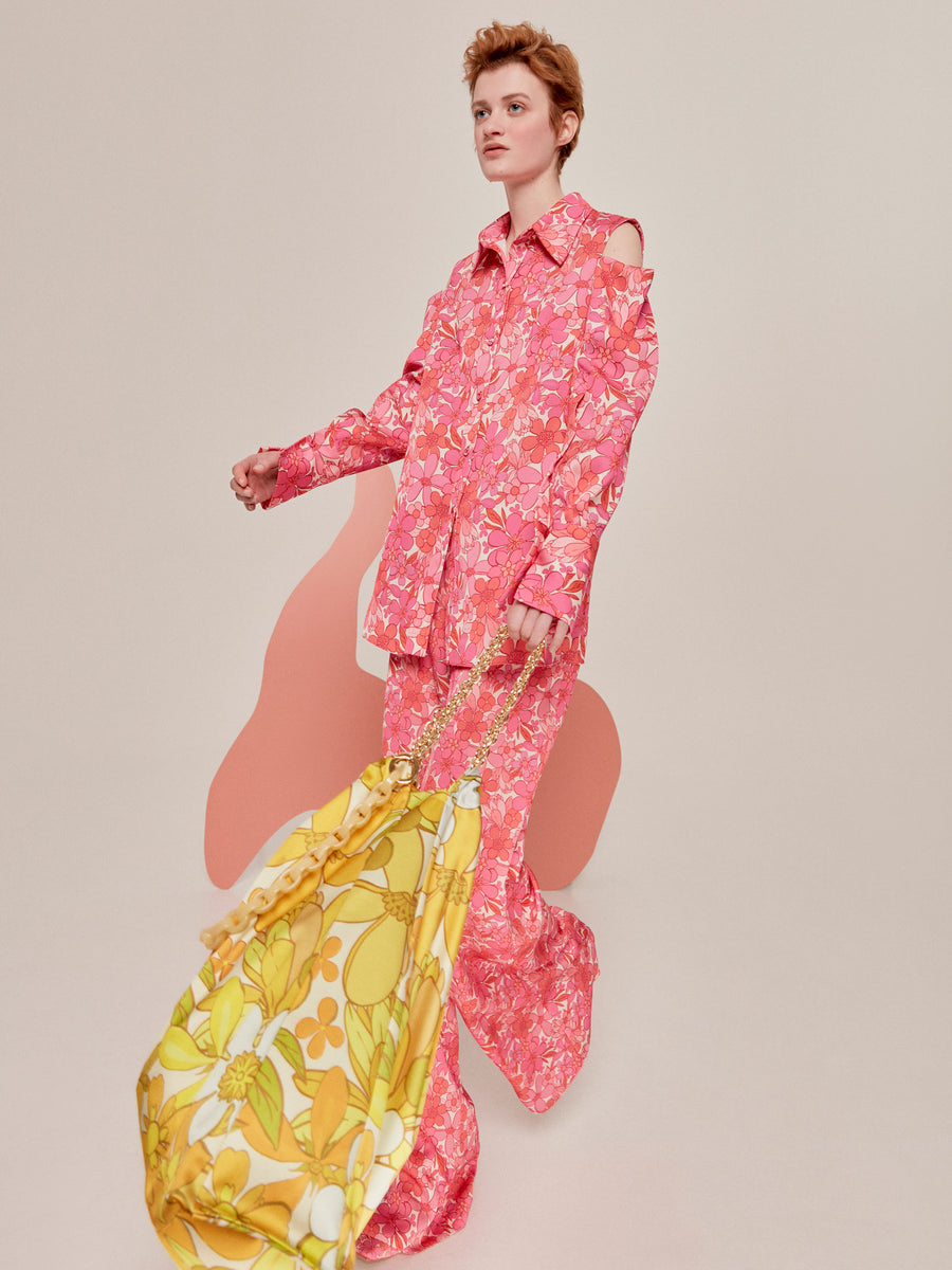 Print blouse