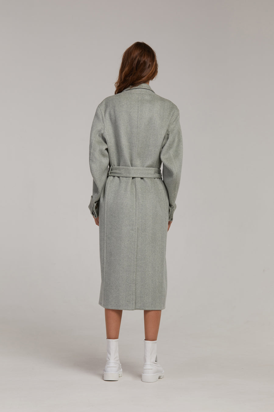 Double-breasted coat